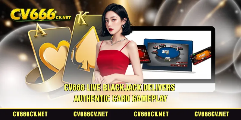 CV666 live Blackjack delivers authentic card gameplay