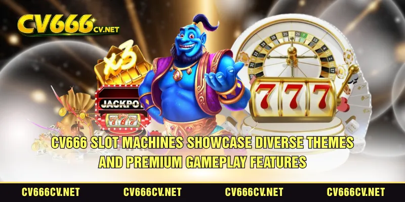 CV666 slot machines showcase diverse themes