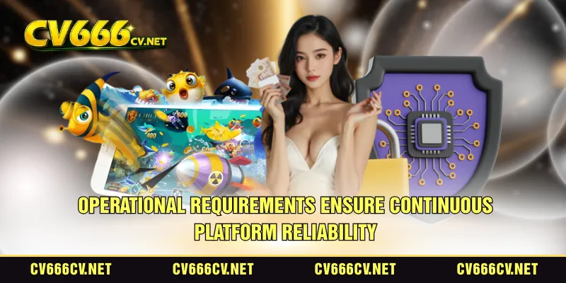 Operational requirements ensure continuous platform reliability