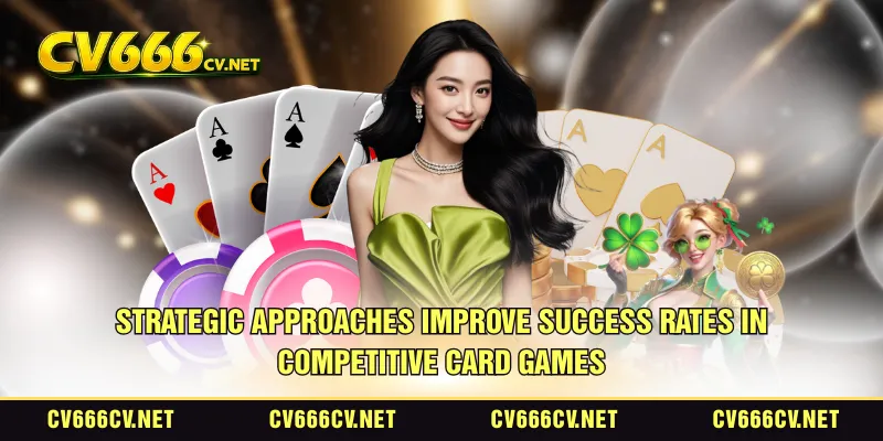 Strategic approaches improve success rates in competitive card games